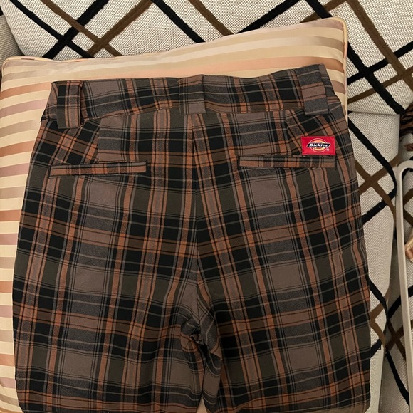 Stretchy Brown Plaid Dickies - Picture 3 of 6